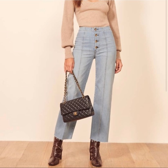 Reformation Leon Flood jeans 26 - Picture 2 of 4